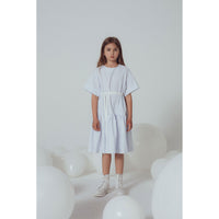 Unlabel Sky Blue Checks Reese Dress