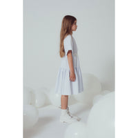 Unlabel Sky Blue Checks Reese Dress