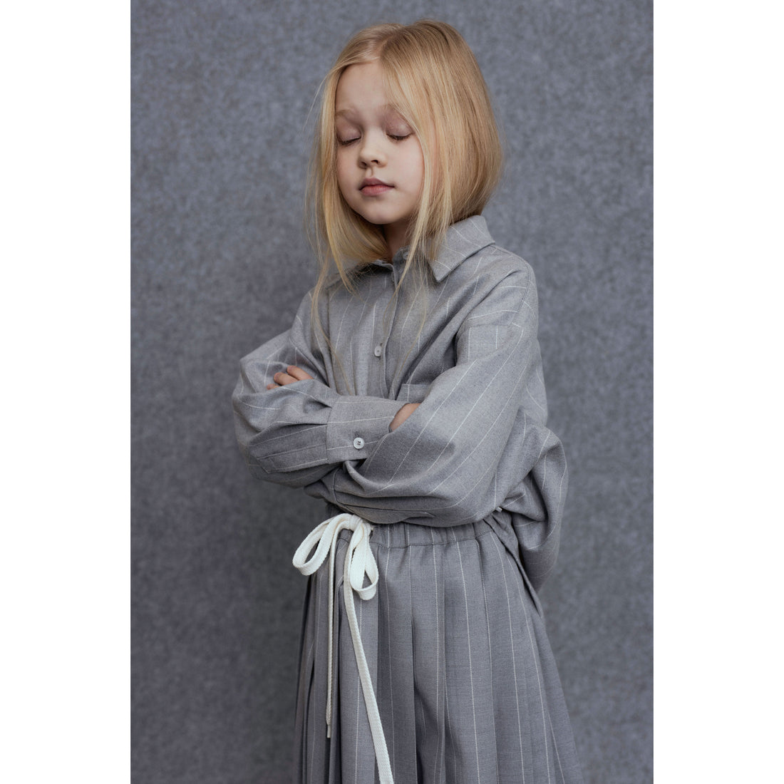 Unlabel Grey Stripes Lena Shirt