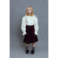 Unlabel Dark Burgundy Eret Skirt
