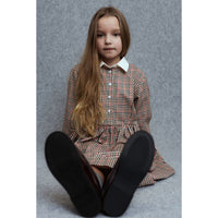 Unlabel Red Checks Sula Dress