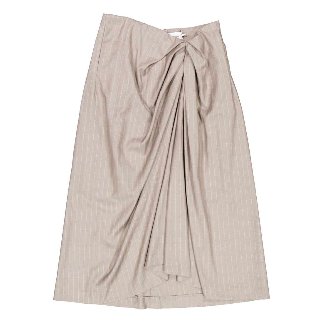 Unlabel Sand Stripes Raw Skirt