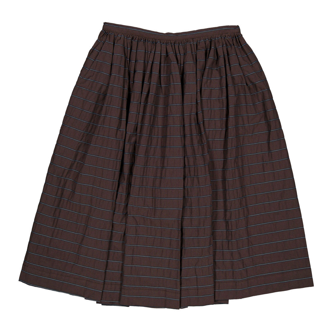 Unlabel Chocolate Stripes Bite Skirt