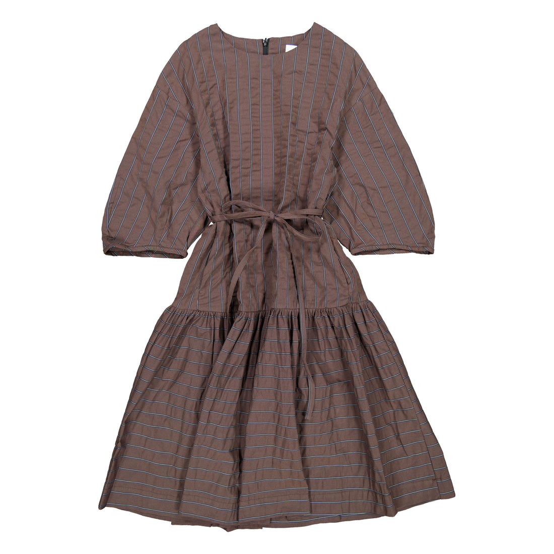 Unlabel Chocolate Stripes Flow Dress