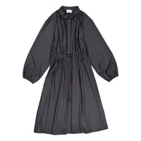 Unlabel Anthracite Stripes Sweep Dress