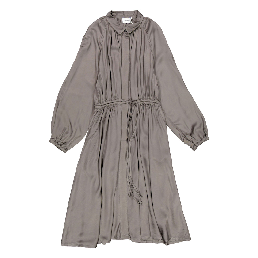 Unlabel Dark Grey Satin Lift Dress