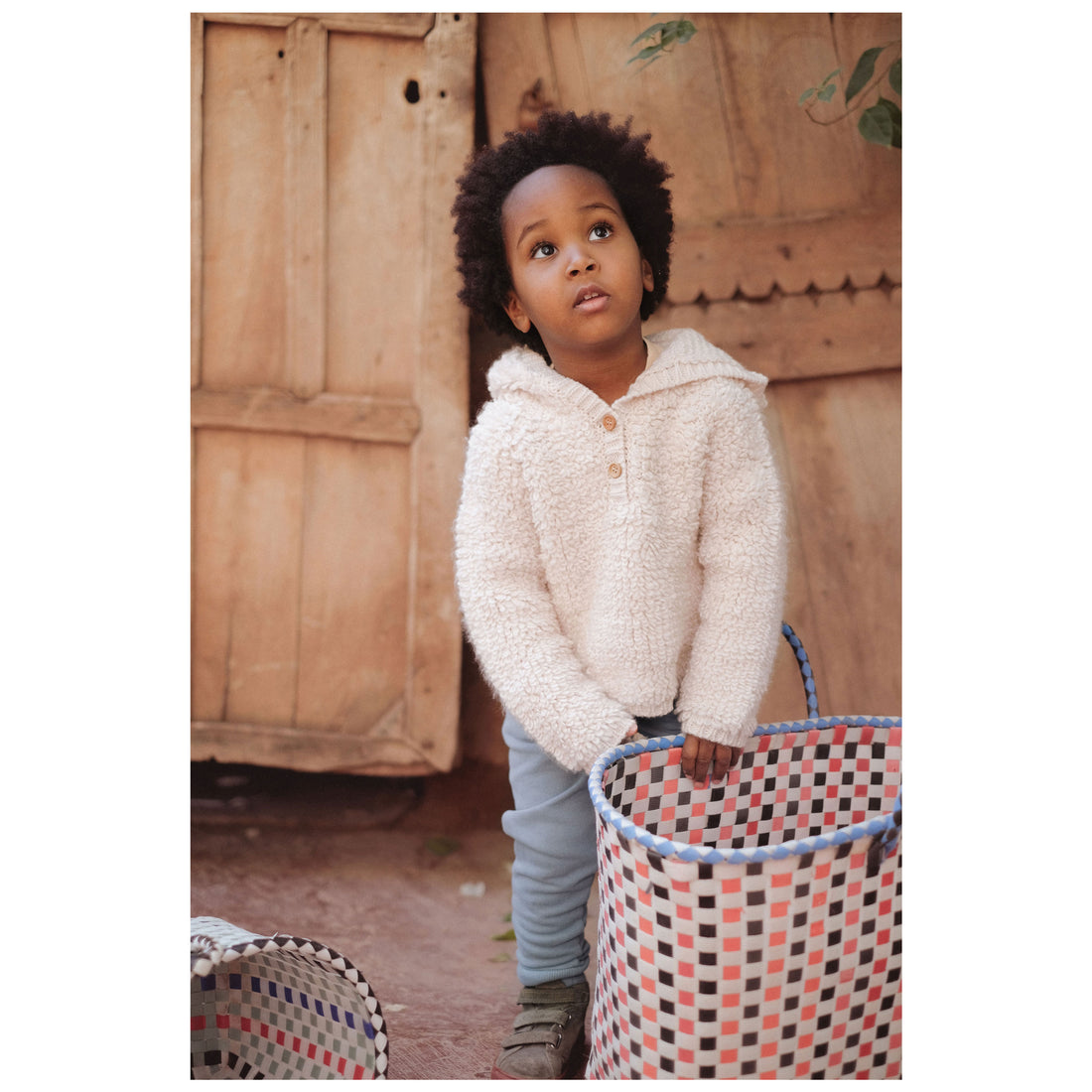 Louise Misha Cream Duali Pullover