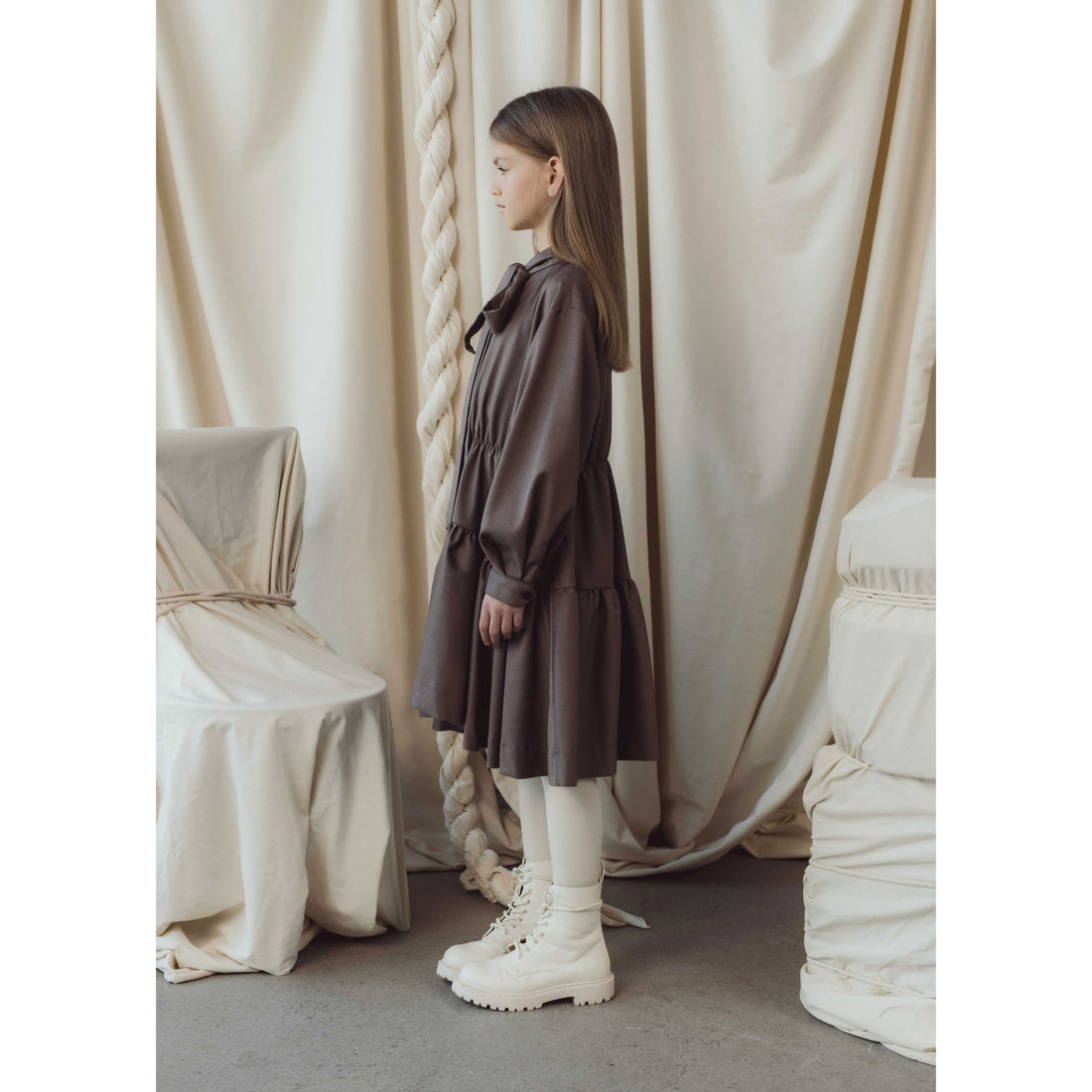 Unlabel Latte Emhyr Dress