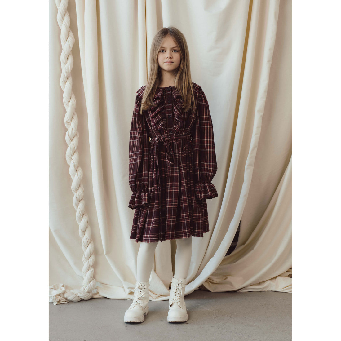 Unlabel Iron Oxide Square Enda Dress