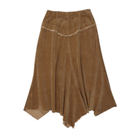 Coco Blanc Carmel Corduroy Skirt