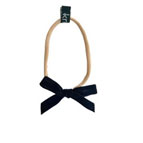 Knot Hairbands Black Velvet Trim Band