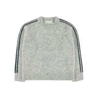 Morley Grey Striped Pullover