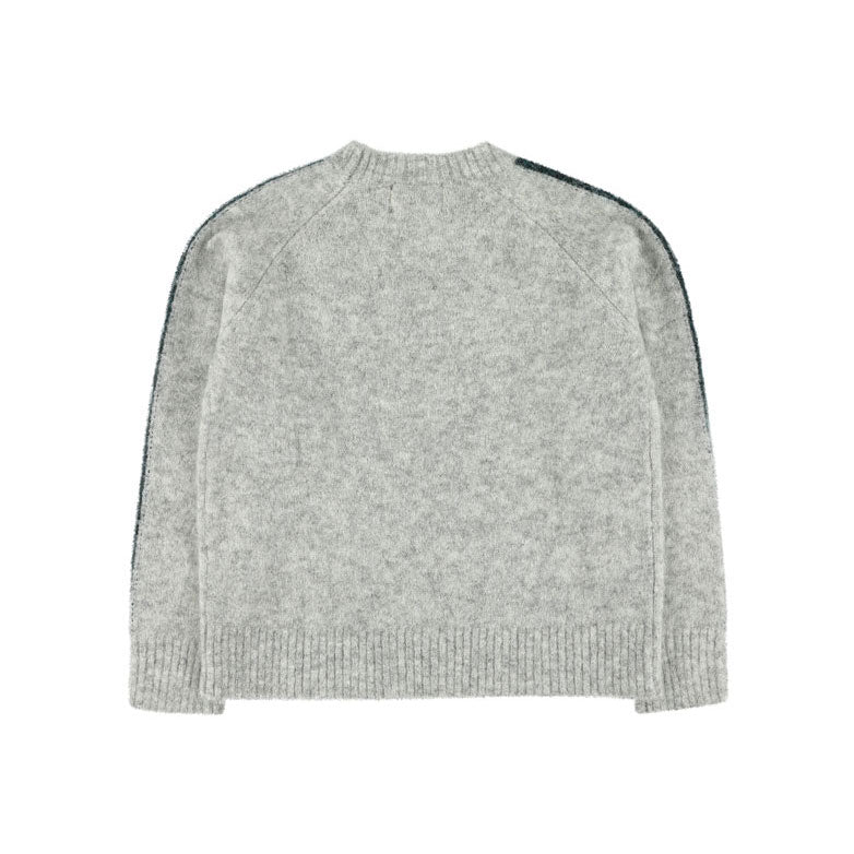 Morley Grey Striped Pullover
