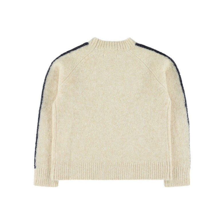 Morley Beige Striped Pullover