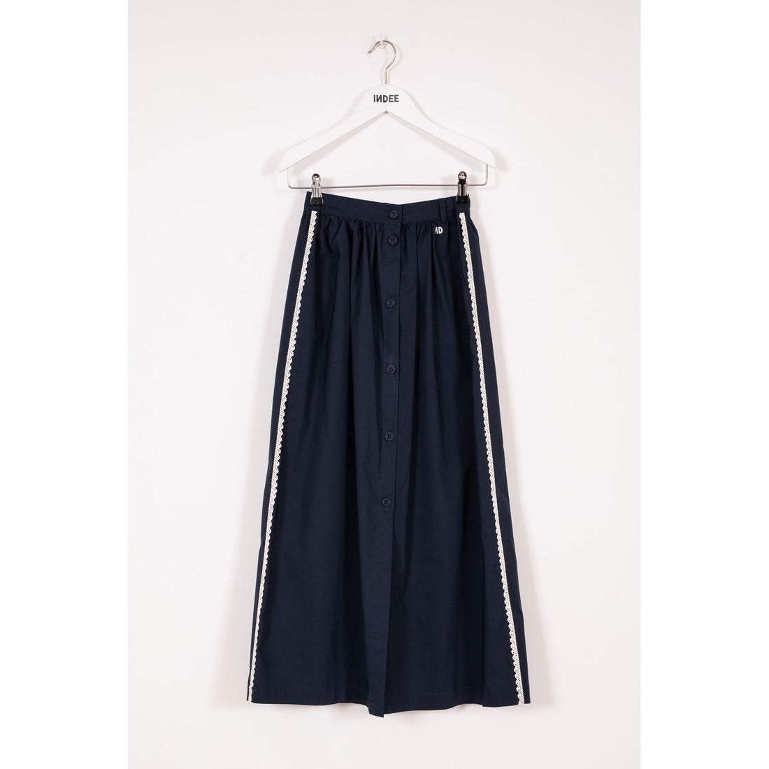 Indee Navy Valduchesse Skirt