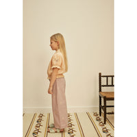 Apolina Satin Pink Valerie Blouse