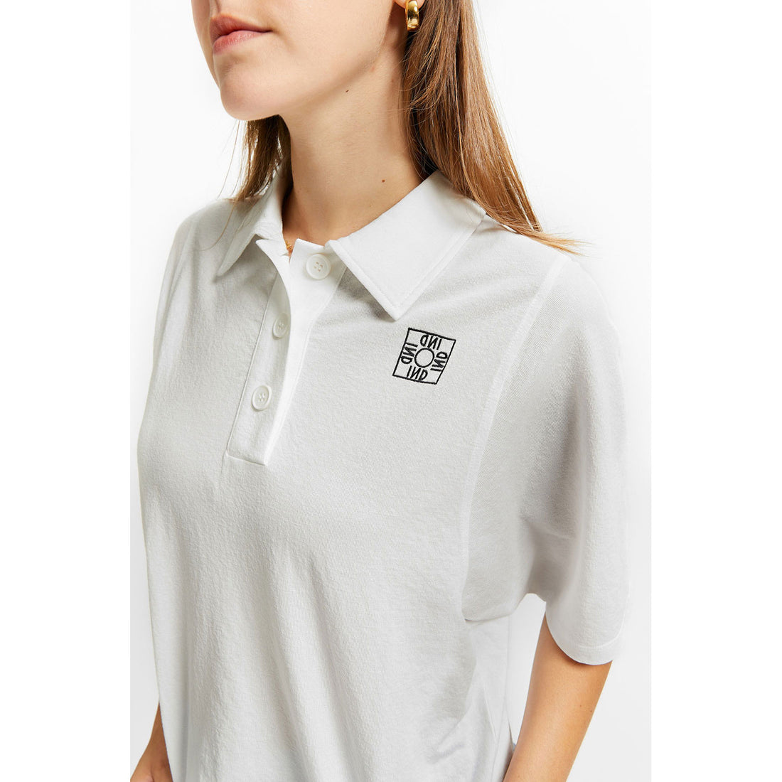 Indee Off White Variety Polo