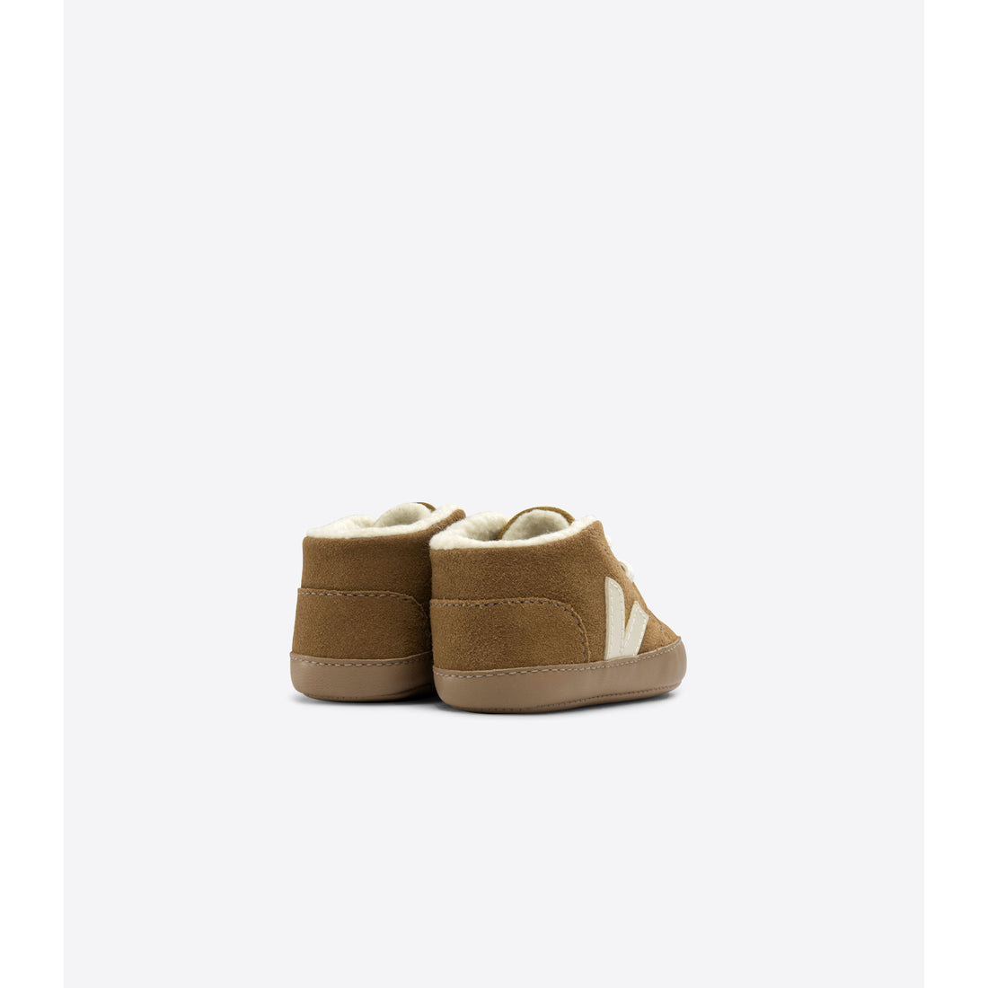 Veja Camel/Pierre Winter Suede Baby Sneakers