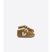 Veja Camel/Pierre Winter Suede Baby Sneakers