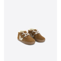 Veja Camel/Pierre Winter Suede Baby Sneakers