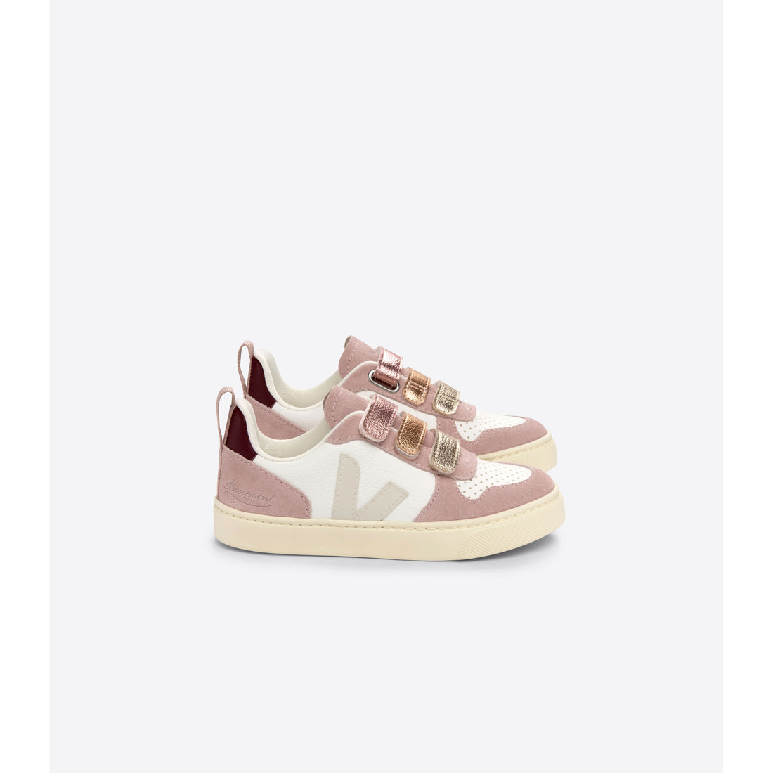 Veja Bonpoint Multico/Babe Small V10 Leat Sneakers