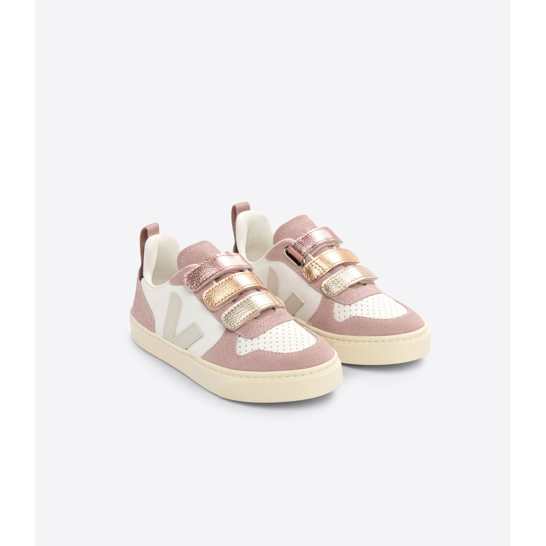 Veja Bonpoint Multico/Babe Small V10 Leat Sneakers