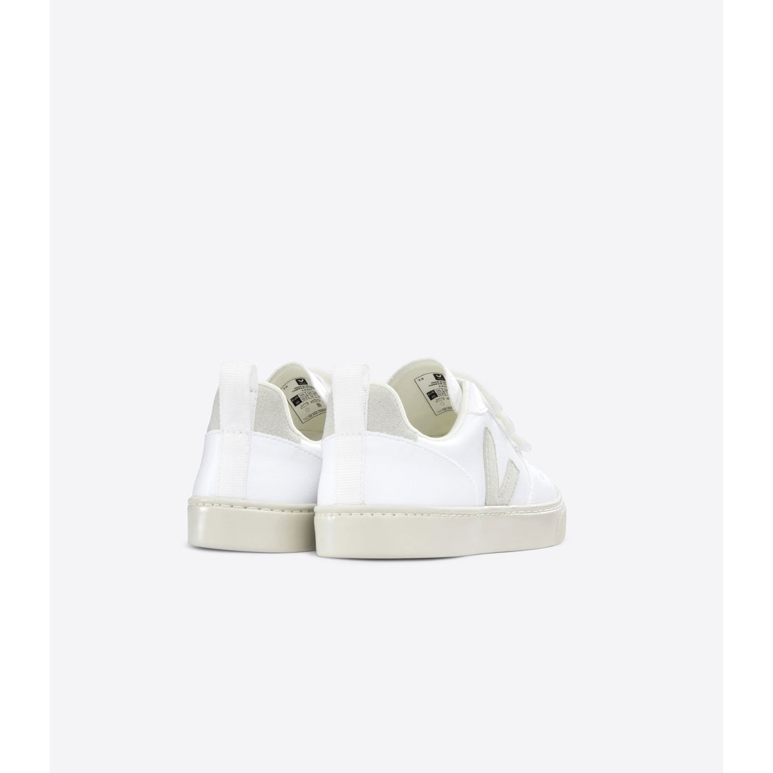 Veja White/Natural Small V10 Sneakers