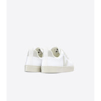 Veja White/Natural Small V10 Sneakers