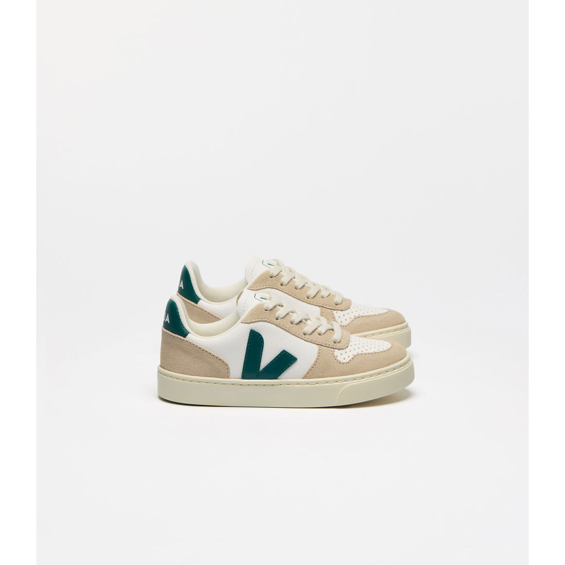 Veja White Brittany Almond Sneakers