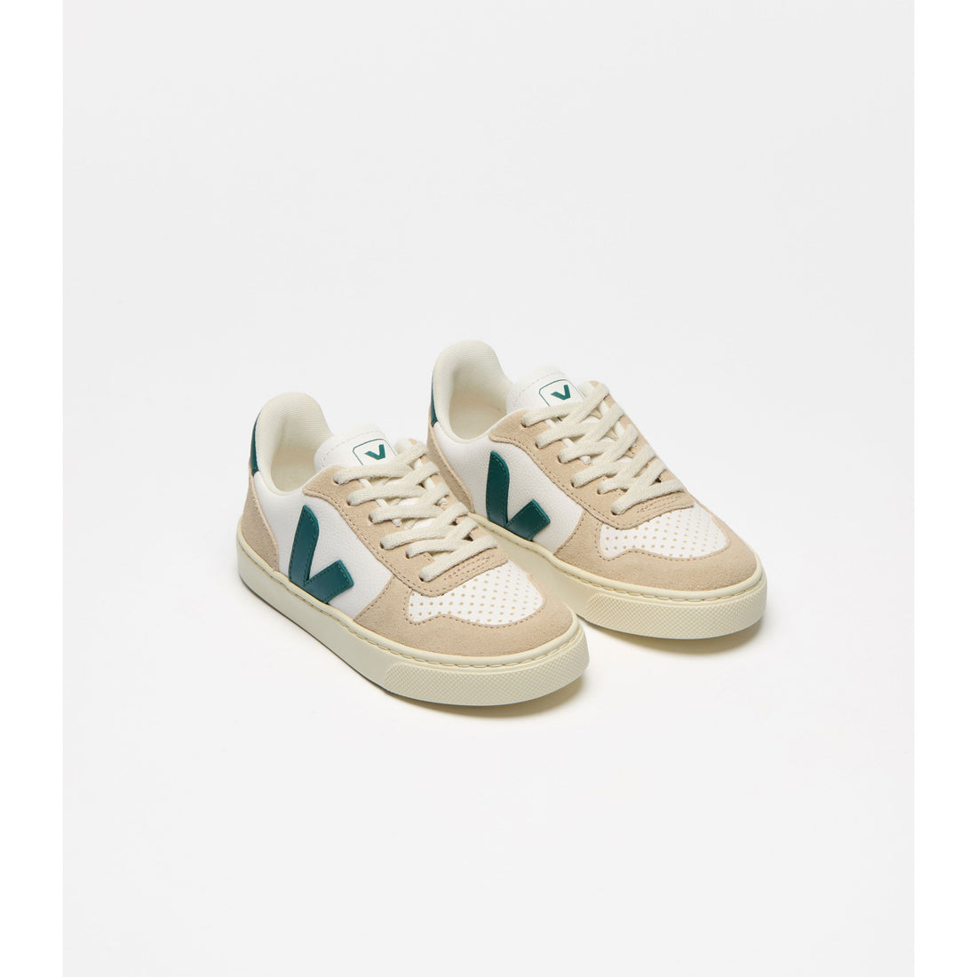 Veja White Brittany Almond Sneakers