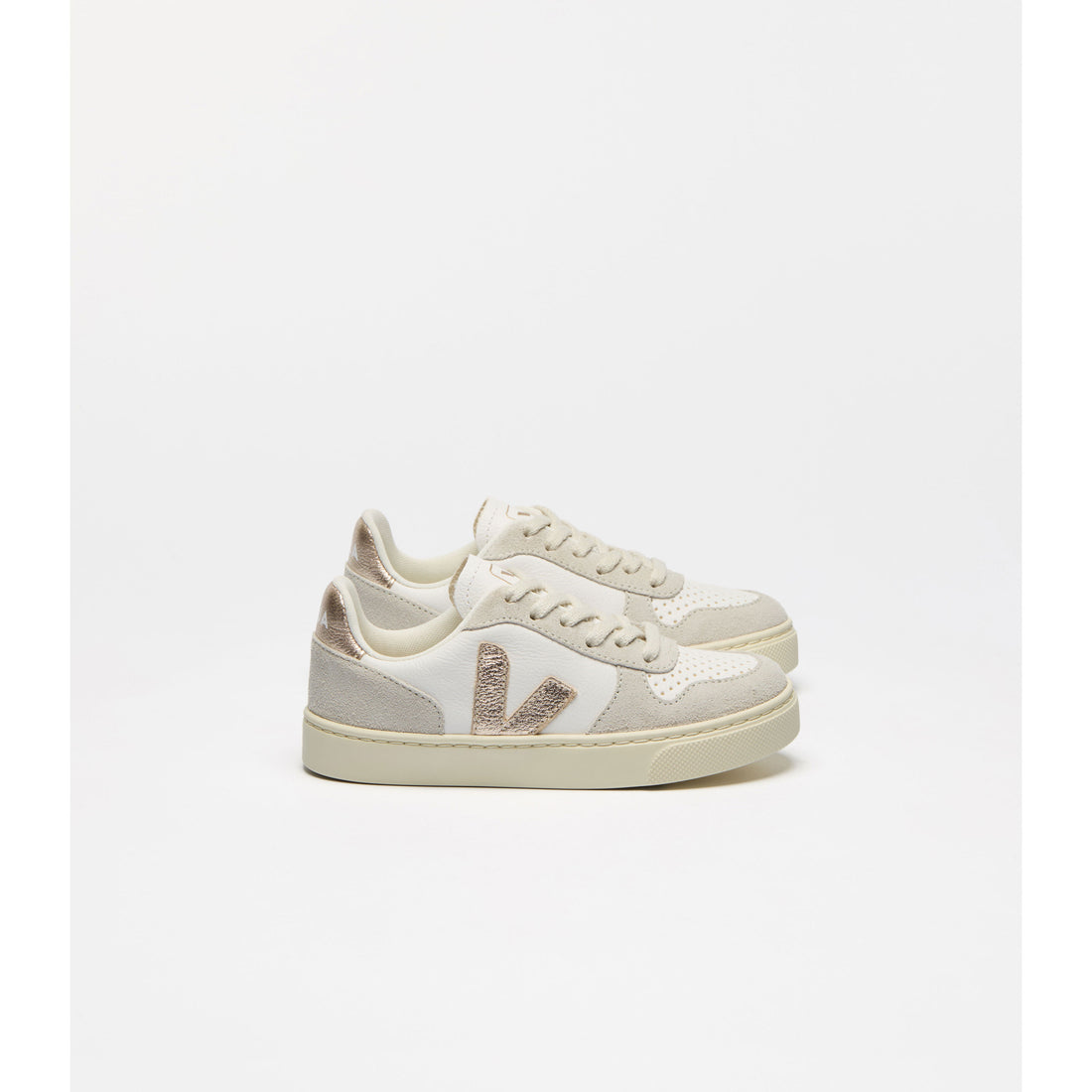 Veja White Platine Natural V-10 Sneakers