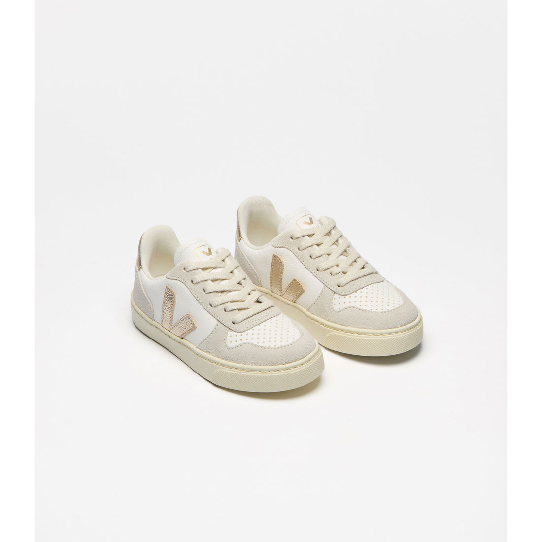 Veja White Platine Natural V-10 Sneakers