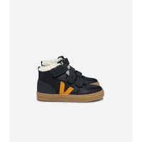 VEJA Black Ouro Grafite Small V10 Mid Winter Sneaker