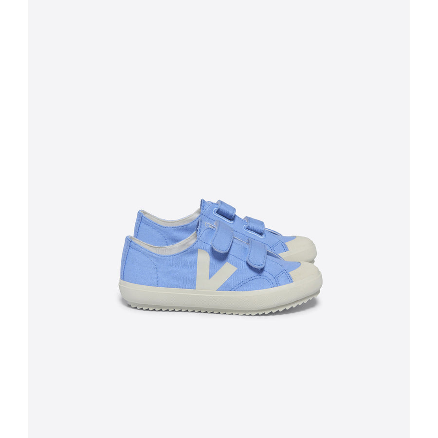 Veja Aqua/Pierre Small Ollie Canvas Sneakers