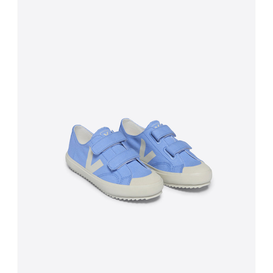 Veja Aqua/Pierre Small Ollie Canvas Sneakers