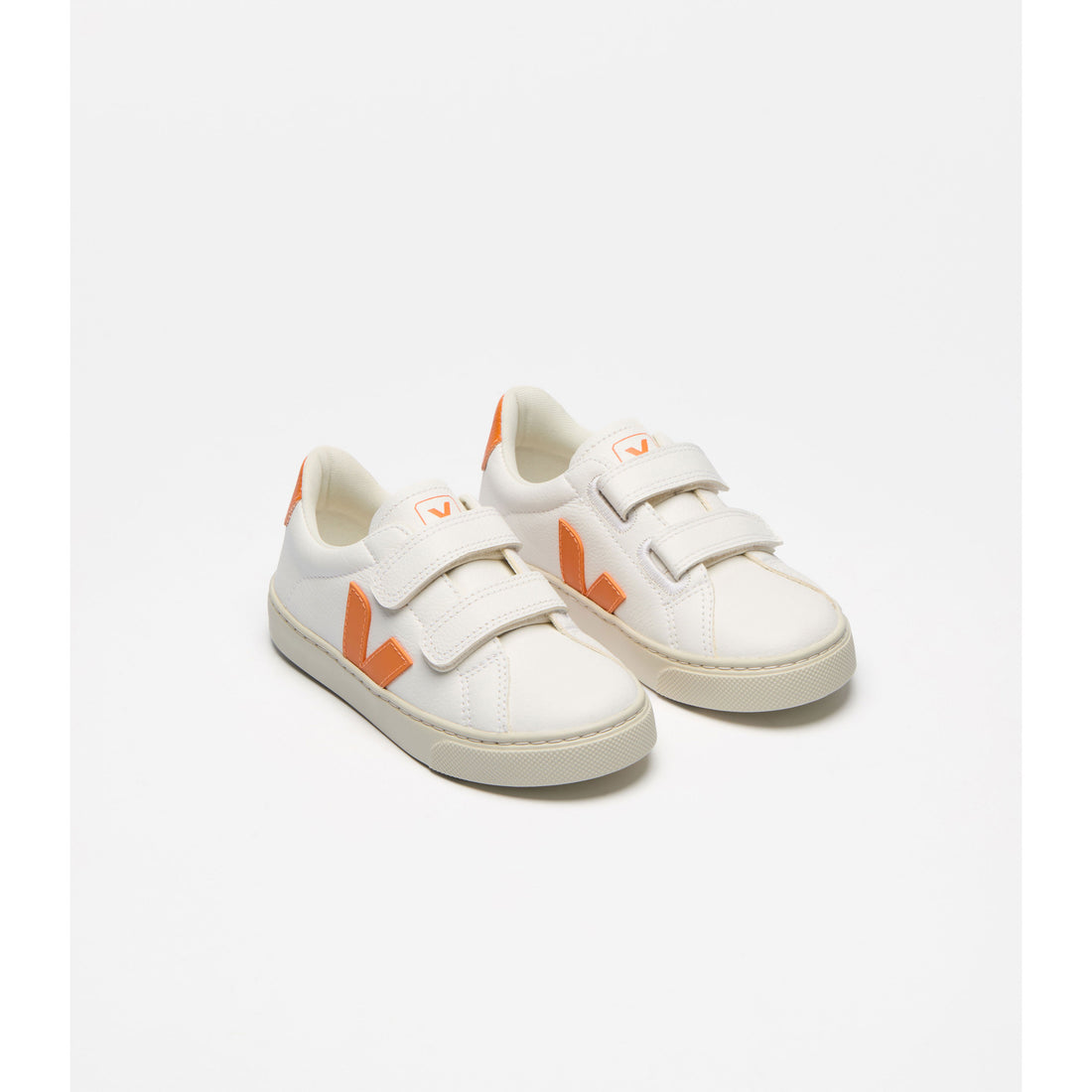 Veja White Fury Esplar Leather Sneakers