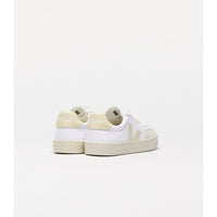 Veja White Calcaire Volley Canvas Sneakers