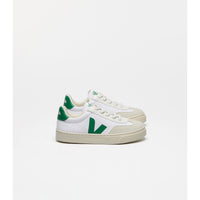 Veja White Emeraude Volley Canvas Sneakers