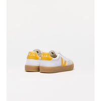 Veja White Sunshine Volley Canvas Sneakers