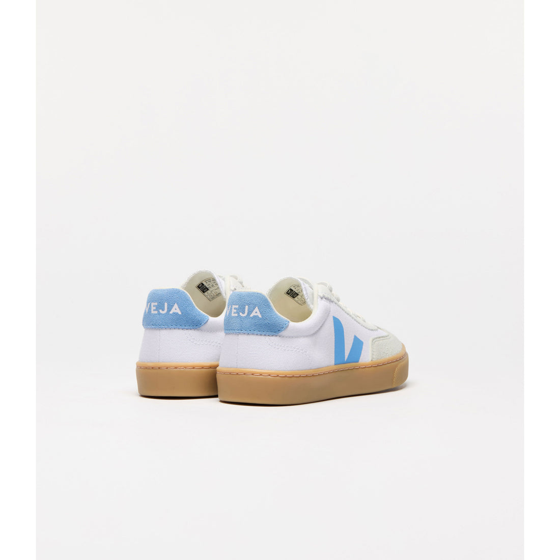 Veja White Aqua Volley Canvas Sneakers