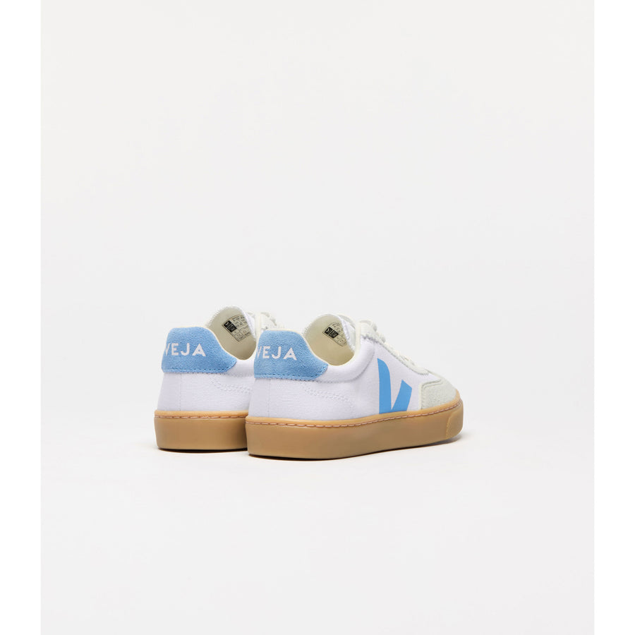 Veja White Aqua Volley Canvas Sneakers