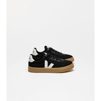 Veja Black White Volley Canvas Sneakers