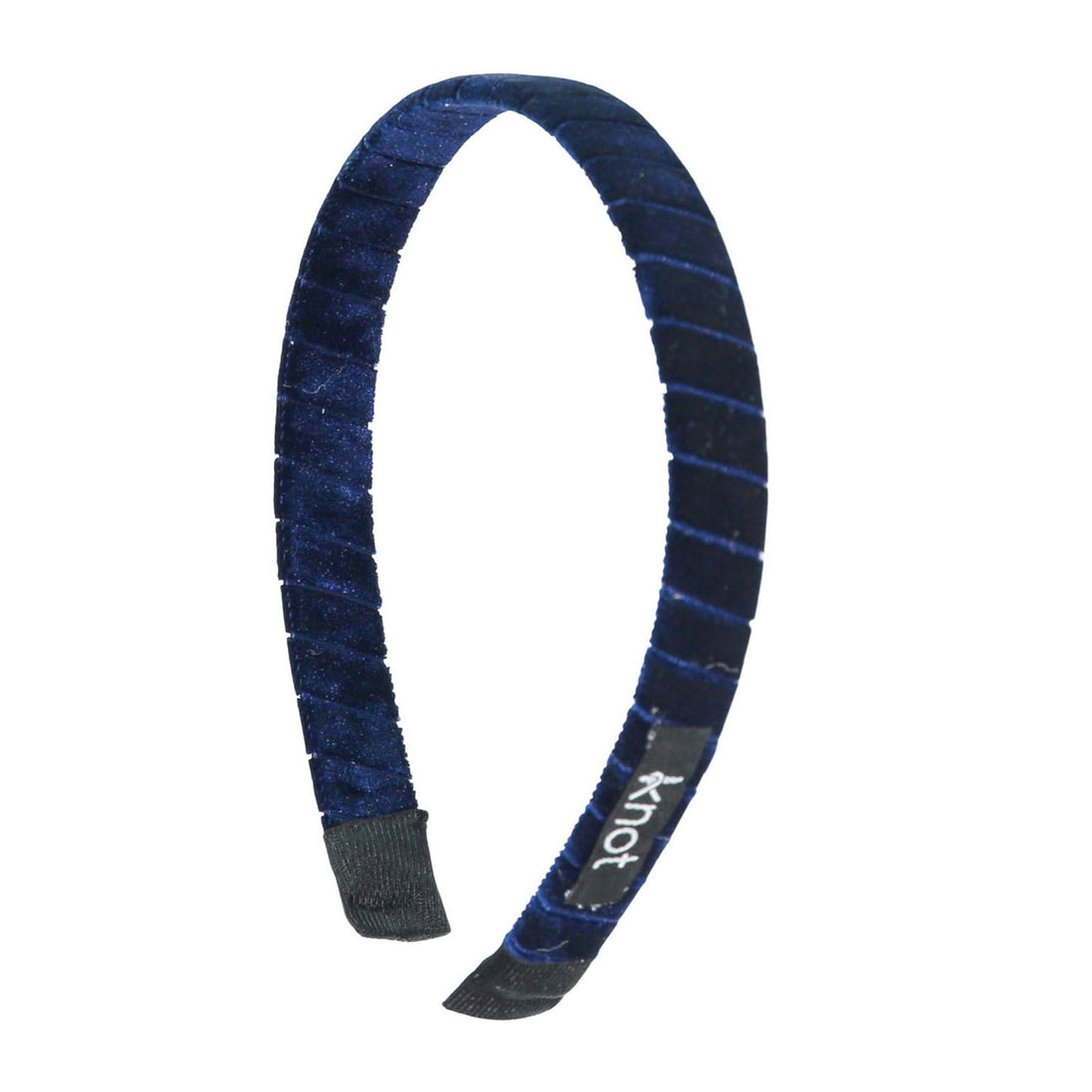 Knot Hairbands  Navy Velvet Ribbon Headband
