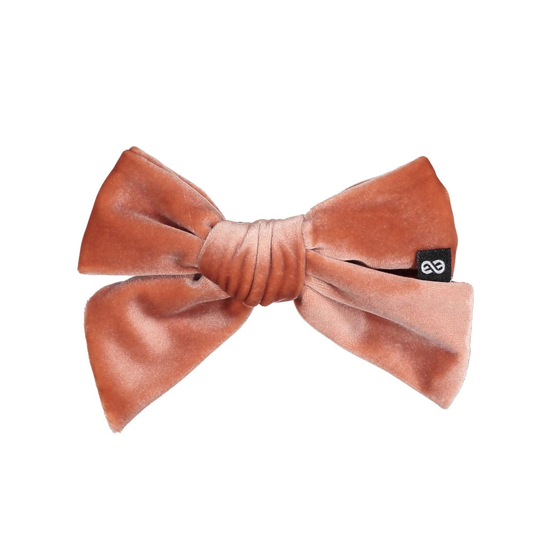 Knot Hairbands Blush Velveteen Bow