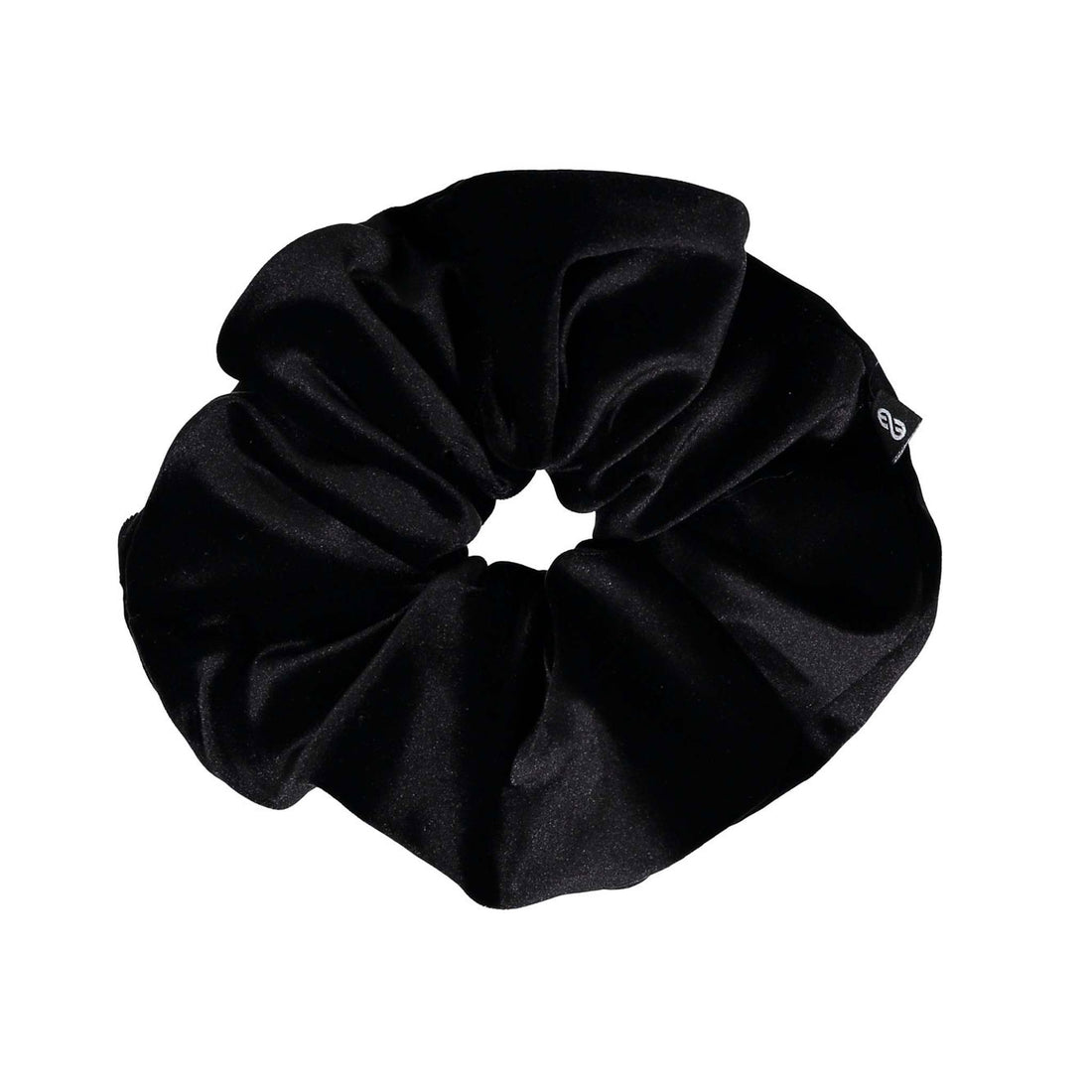 Knot Hairbands Black Velveteen Scrunchie