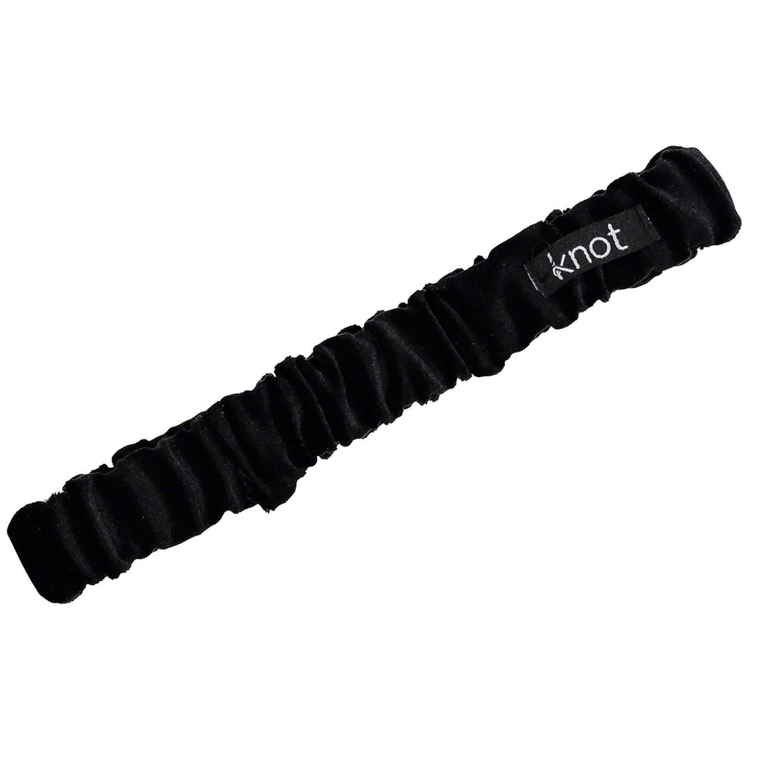 Knot Hairbands Black Velveteen Wrap
