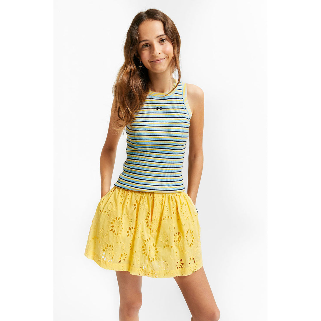 Indee Blue Stripe Venerdi Tank Top