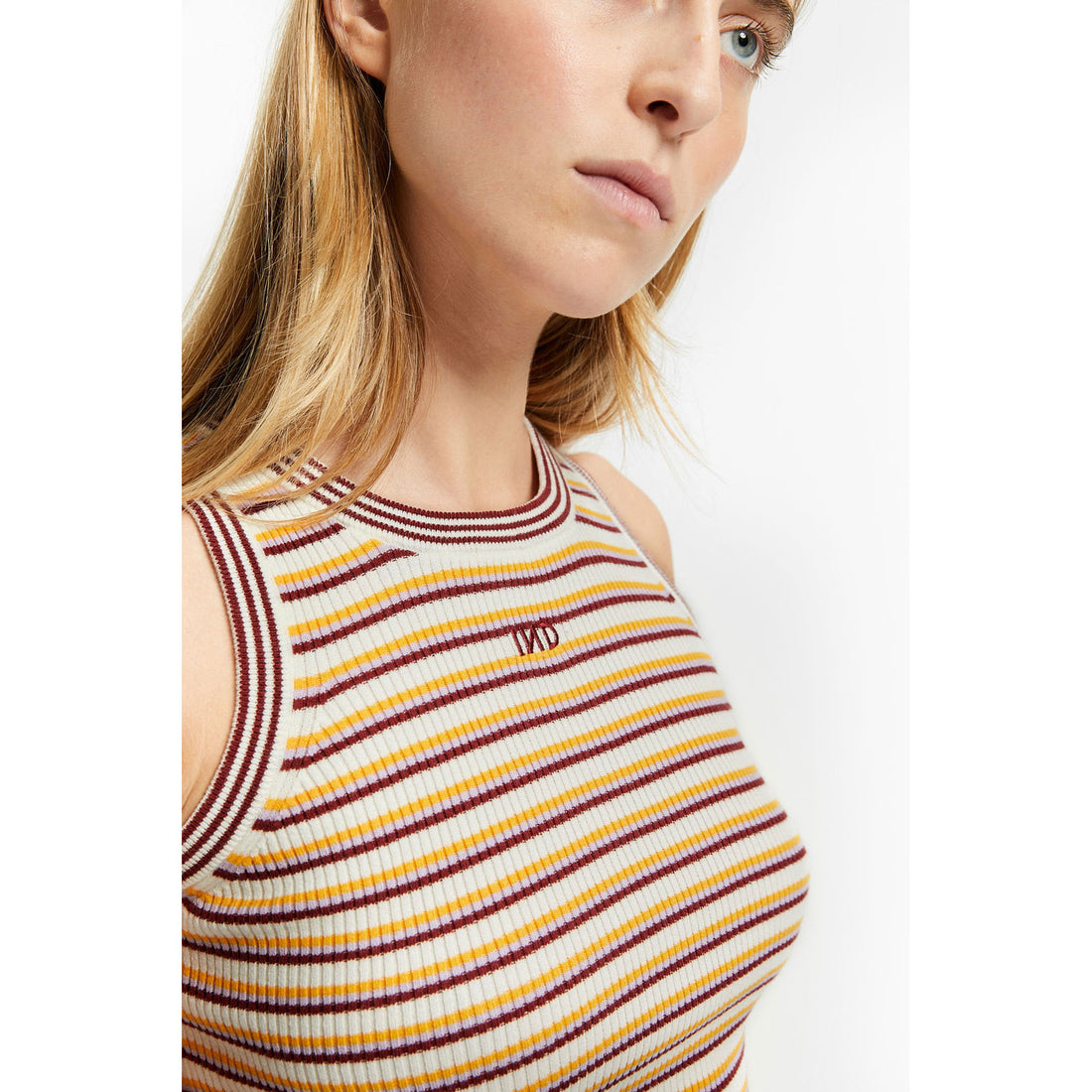 Indee Lilac Stripe Venerdi  Tank Top
