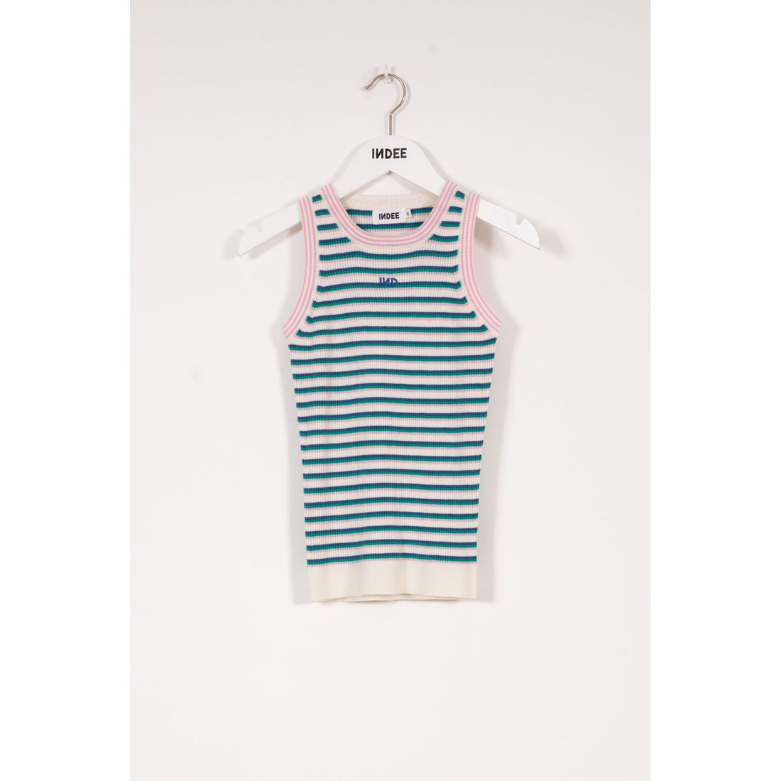 Indee Off White Stripe Venerdi  Tank Top