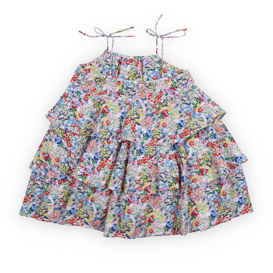 The New Society  Verbena Print Dress